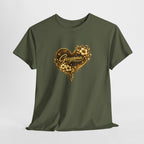 Guyana Heart Floral T-Shirt — Guyana Pride Tee