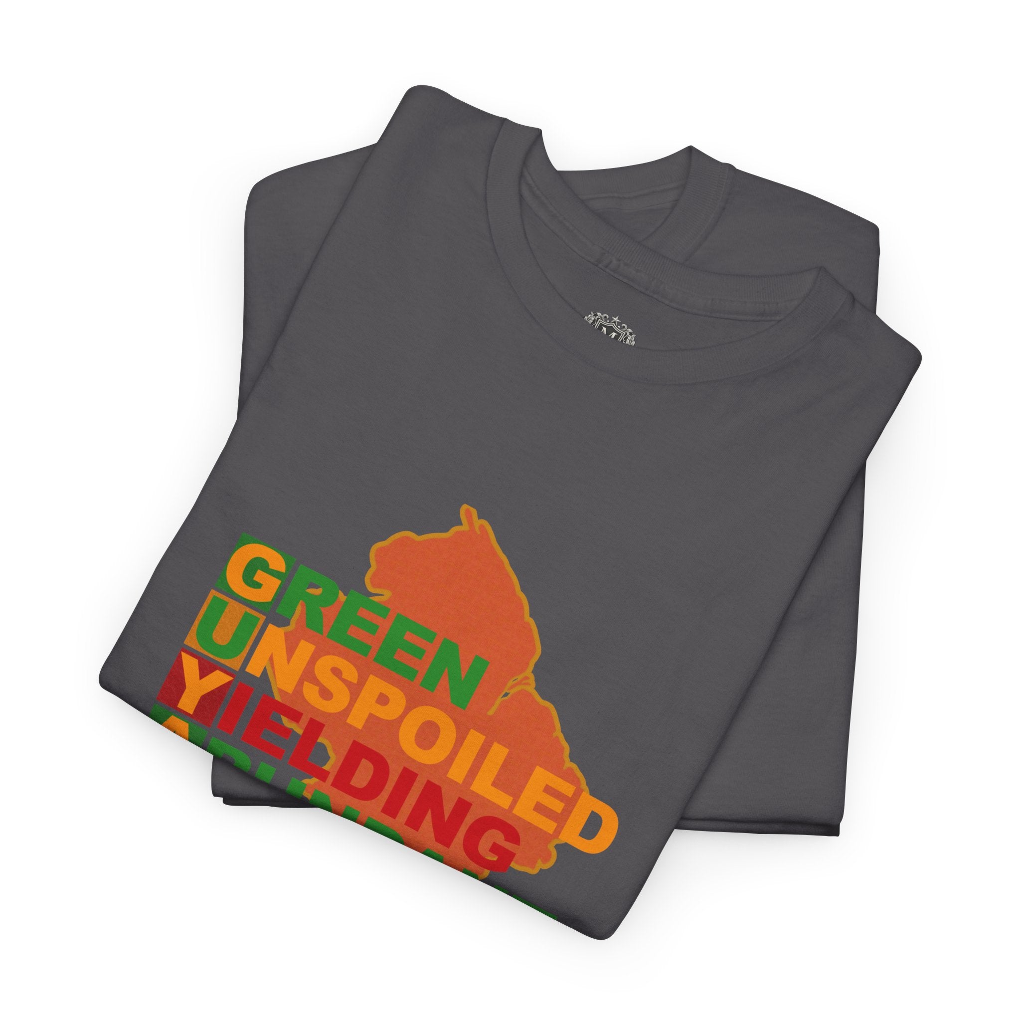 GUYANA Acrostic Design — Patriotic Eco Tee