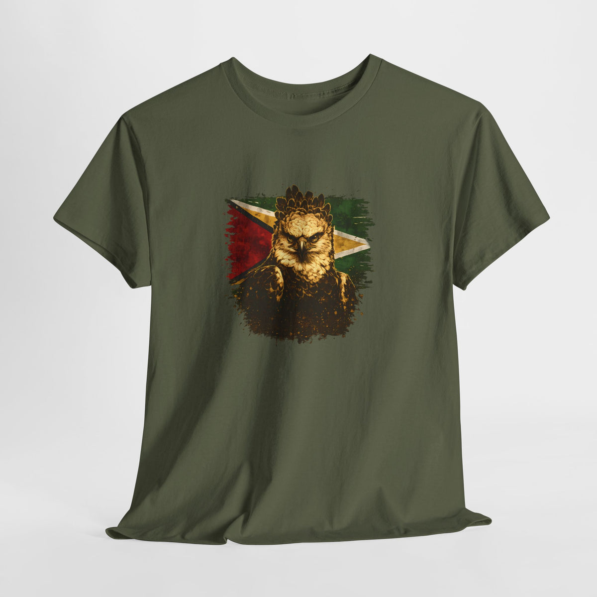 Harpy Eagle & Guyana Flag Graphic Tee