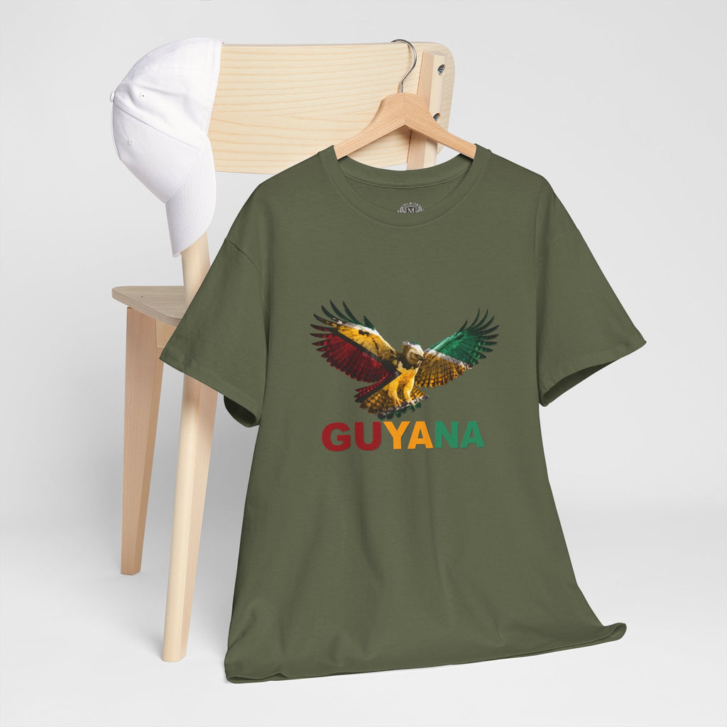 Guyana Flag Harpy Eagle T-Shirt — Heritage Pride Tee