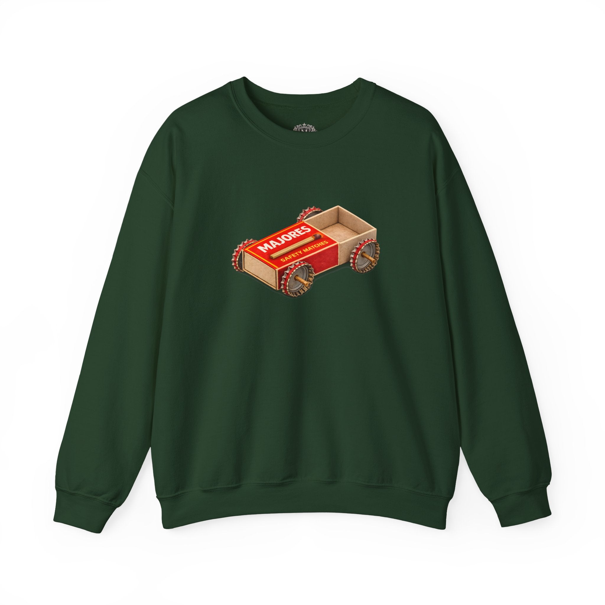 Safety Matchbox Toy Sweatshirt — Childhood Nostalgia