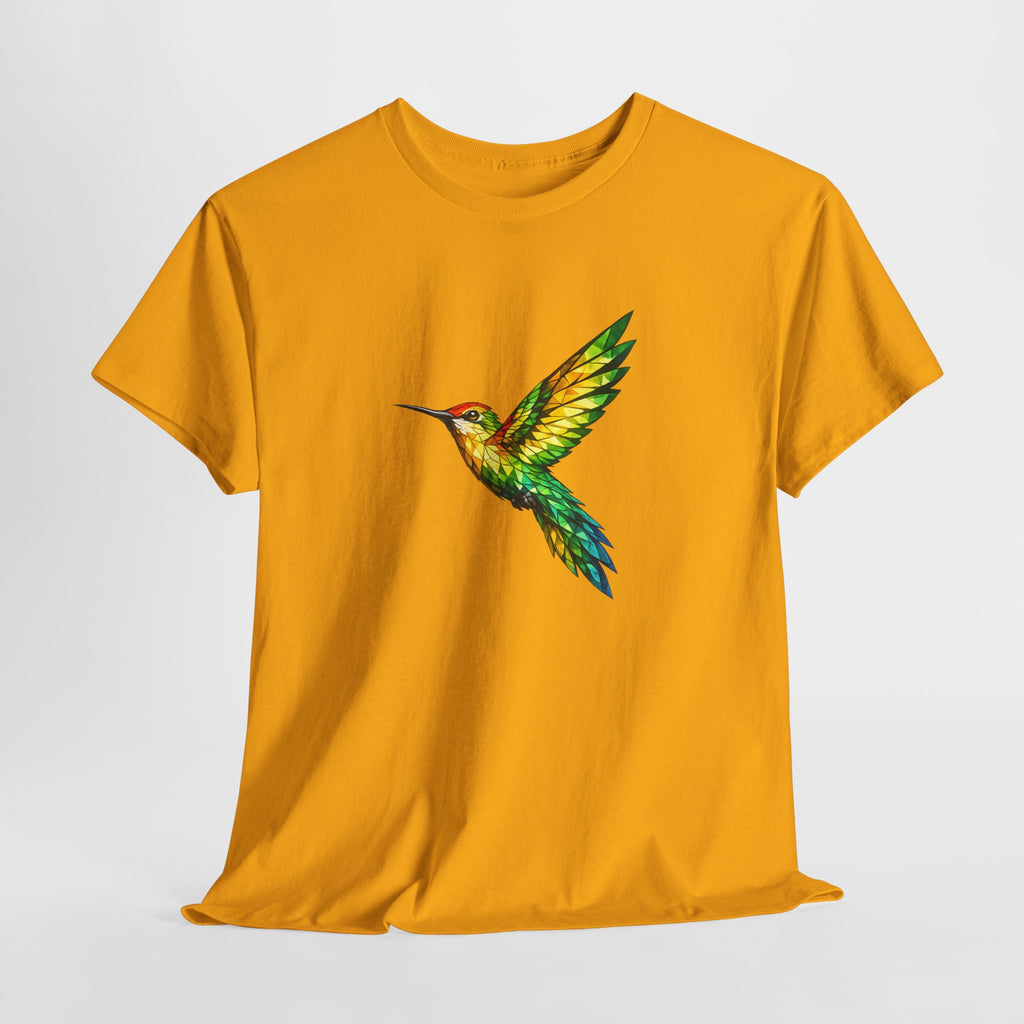 Guyana Rainforest Stained-Glass Hummingbird Tee — Biodiversity & Conservation