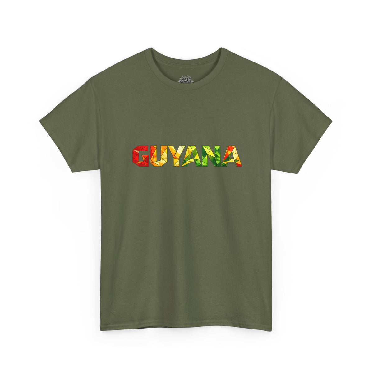 Guyana Flag-Inspired 'GUYANA' Strength & Endurance Graphic Tee