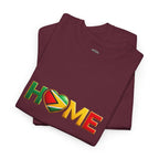 Heart Flag "HOME" Design — Guyanese Pride Tee