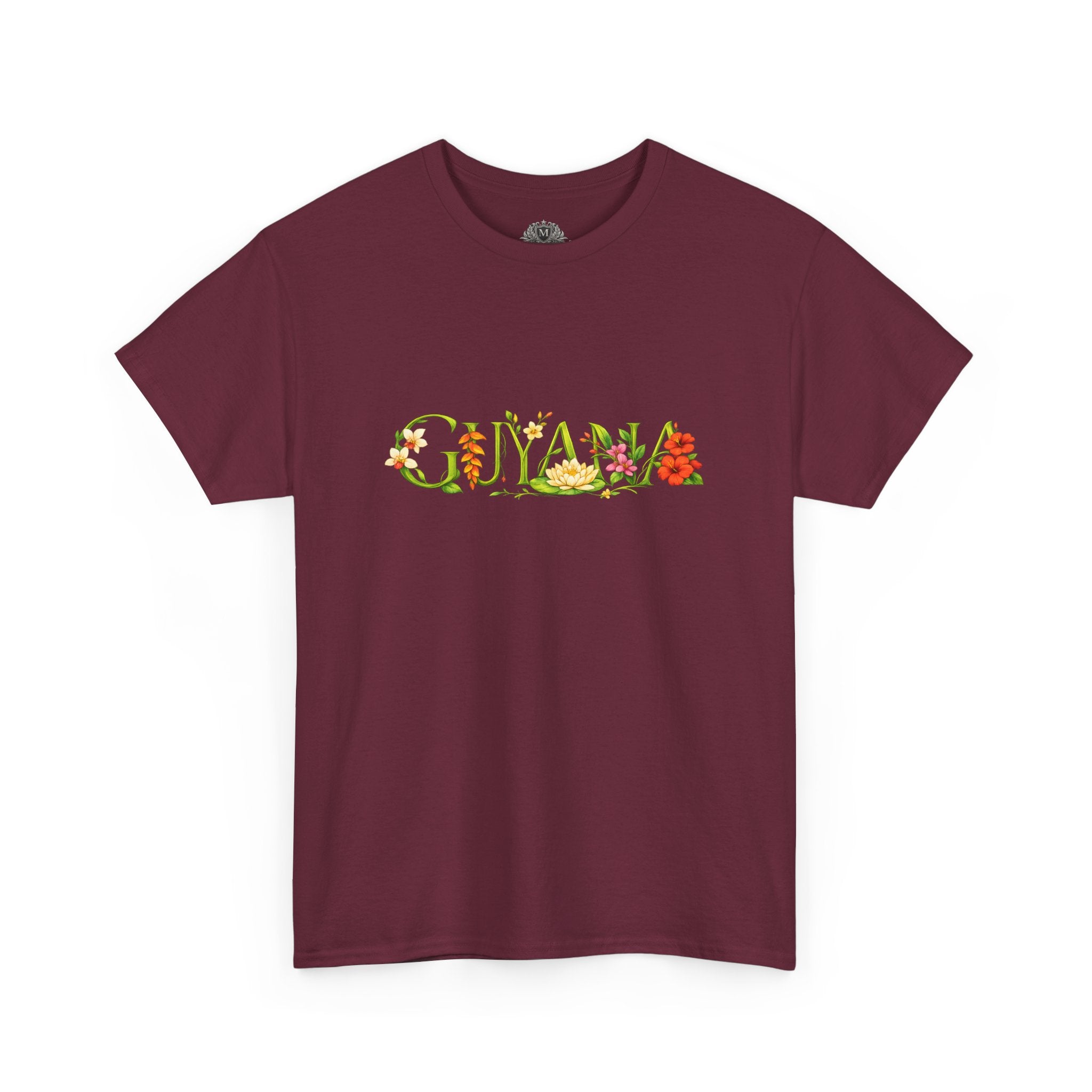 Guyana Floral Tee — Botanical Country Pride T-Shirt
