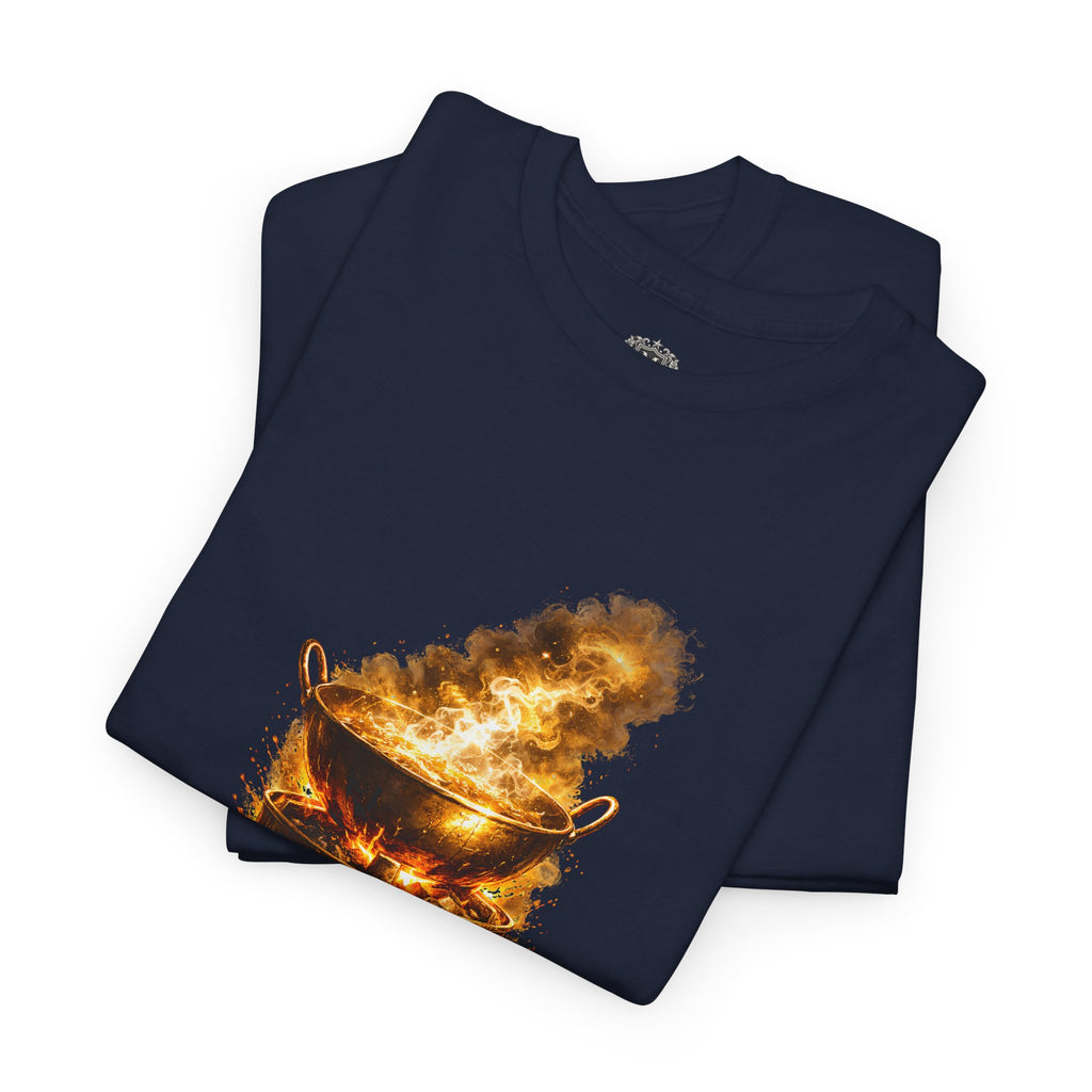 Fireside Cooking Tee — Tribute to Traditional Cooking