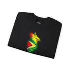 Harpy Eagle Guyana Flag Sweatshirt — Majestic Bird Graphic Crewneck