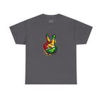 Guyana Flag Peace Sign T-Shirt — Hope & Unity Tee