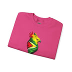 Harpy Eagle Guyana Flag Sweatshirt — Majestic Bird Graphic Crewneck