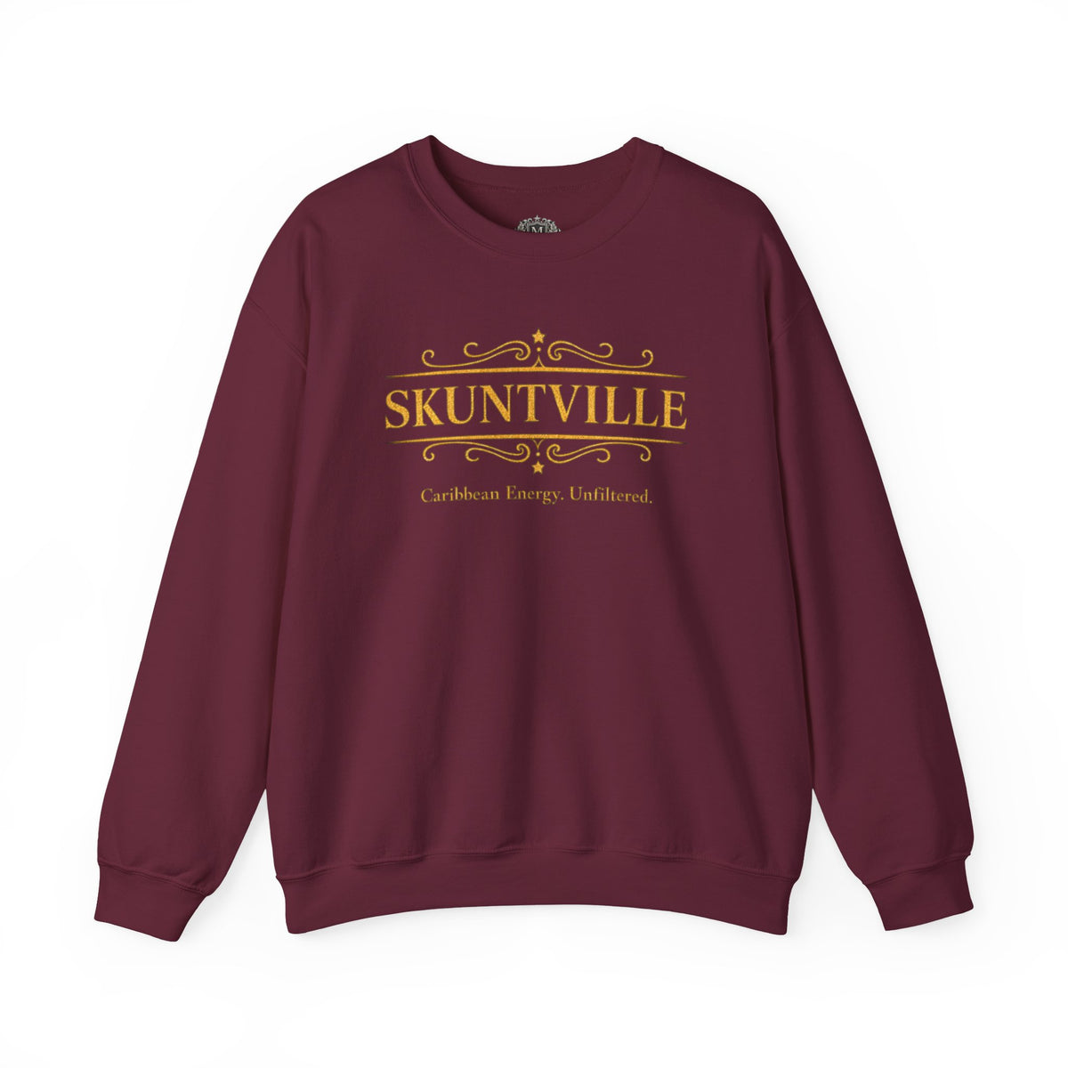 Skuntville Crewneck Sweatshirt — Caribbean Energy Unfiltered