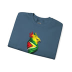 Harpy Eagle Guyana Flag Sweatshirt — Majestic Bird Graphic Crewneck