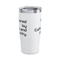 20oz Tumbler — Powered by Caffeine and Audacity Travel Mug