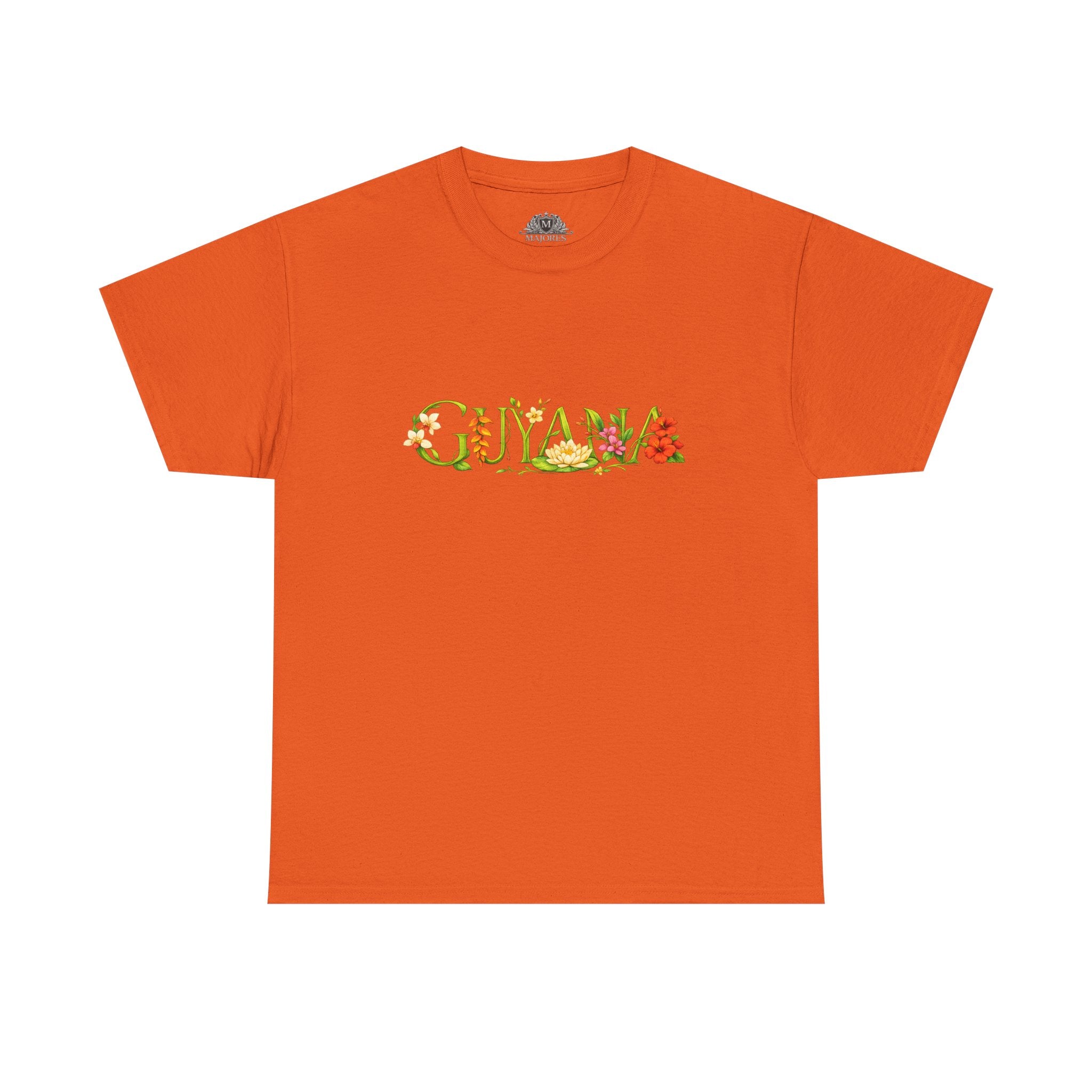 Guyana Floral Tee — Botanical Country Pride T-Shirt