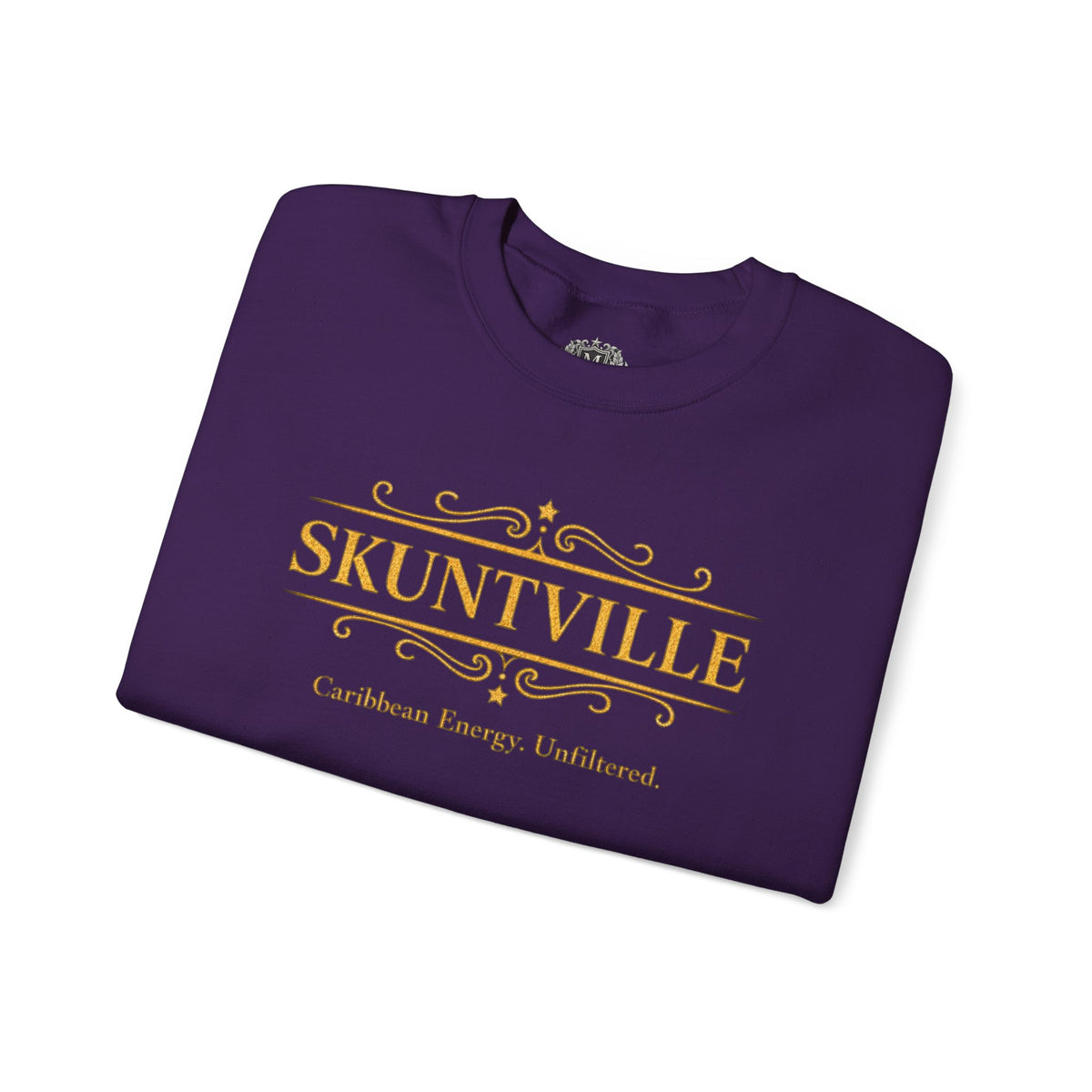 Skuntville Crewneck Sweatshirt — Caribbean Energy Unfiltered