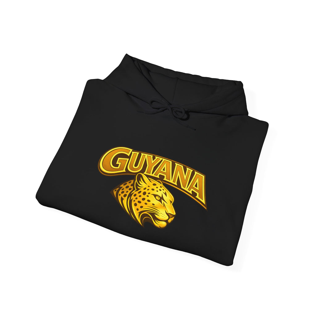 Guyana Jaguar Hoodie — Vintage Bold Logo Pullover