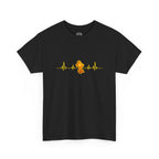 Guyana Heartbeat T-Shirt — ECG Map of Guyana Pride Tee