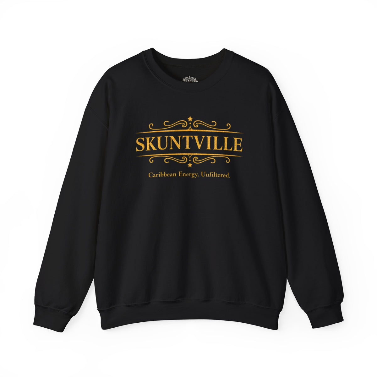 Skuntville Crewneck Sweatshirt — Caribbean Energy Unfiltered