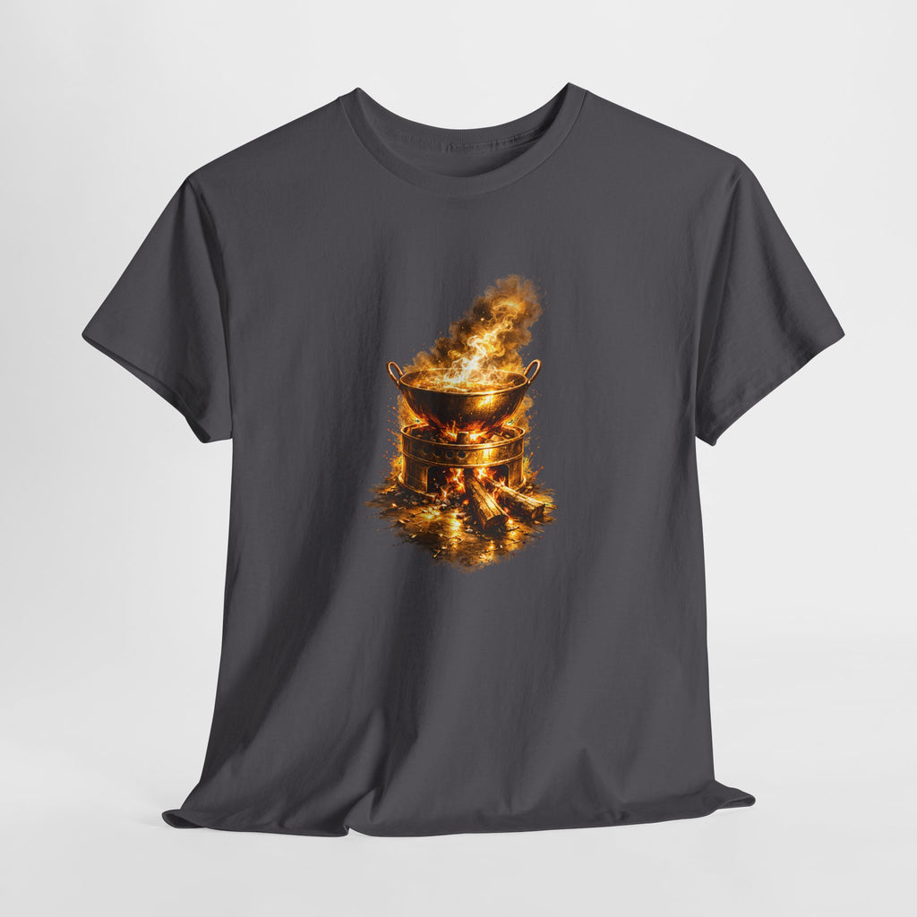 Fireside Cooking Tee — Tribute to Traditional Cooking