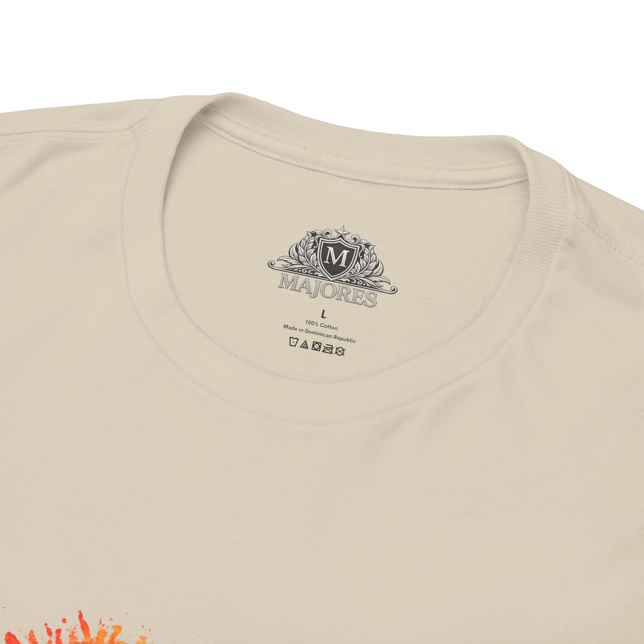 Sun Parakeet Heart Tee — Guyana Wildlife Tribute & Conservation Awareness