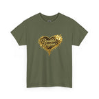 Beautiful Guyana Floral Heart Tee