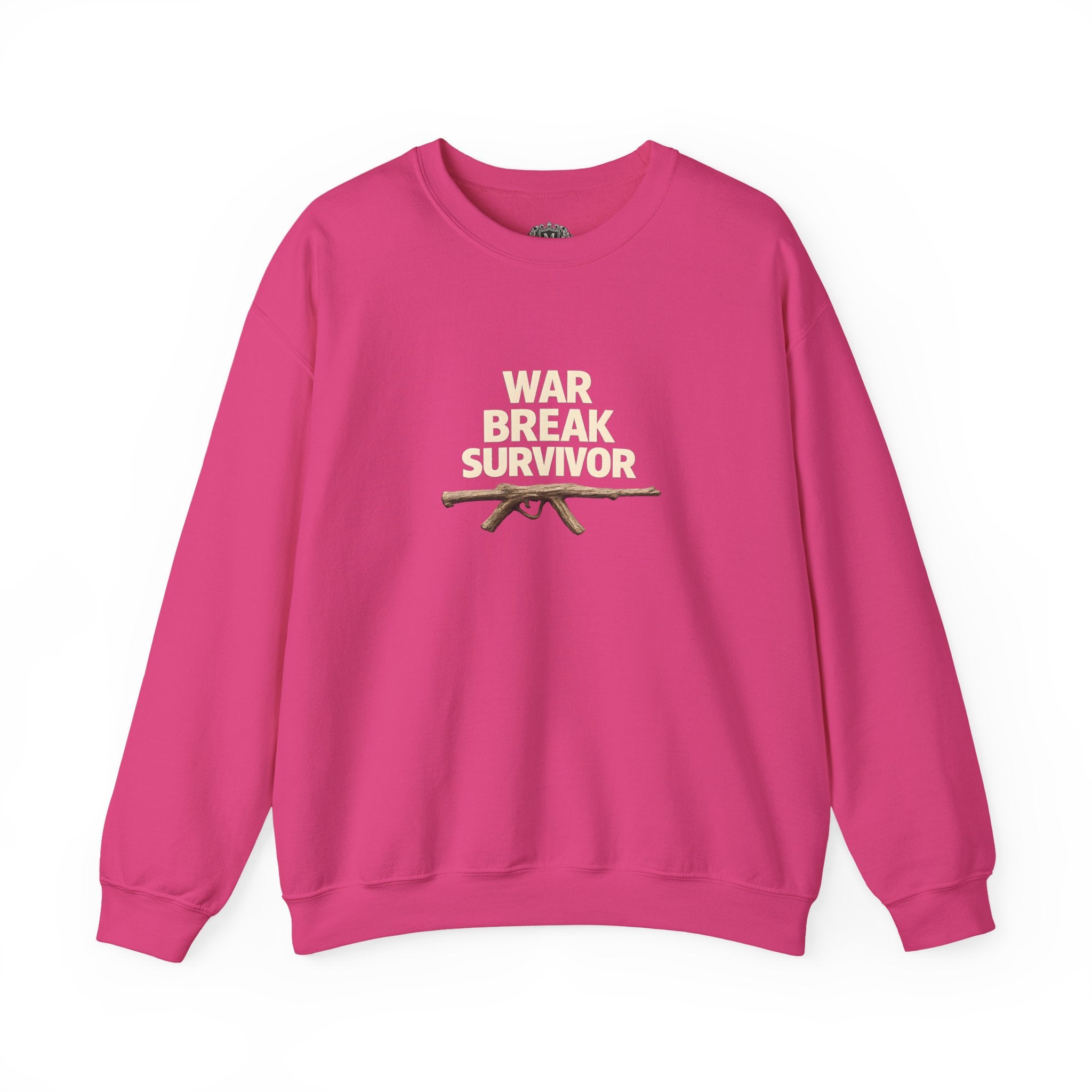 War Break Survivor Crewneck Sweatshirt — Childhood Nostalgia