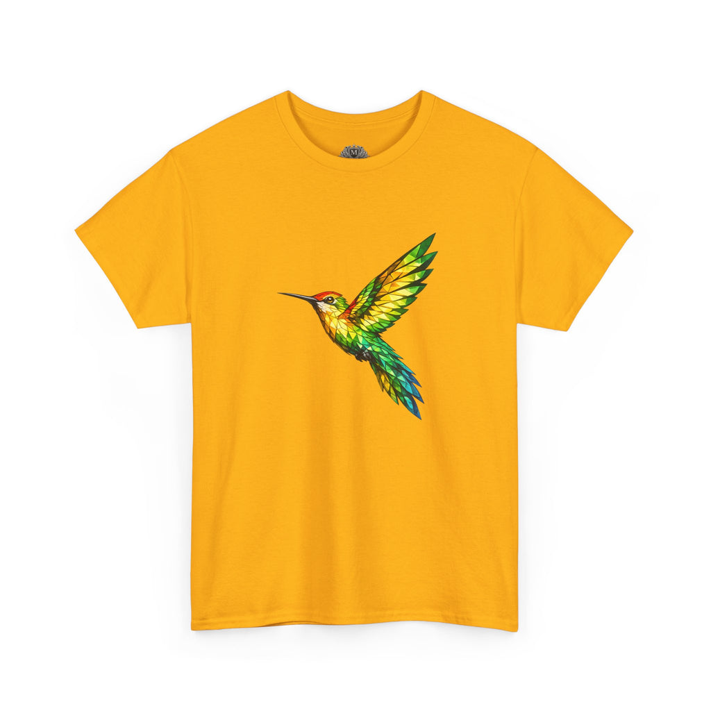 Guyana Rainforest Stained-Glass Hummingbird Tee — Biodiversity & Conservation