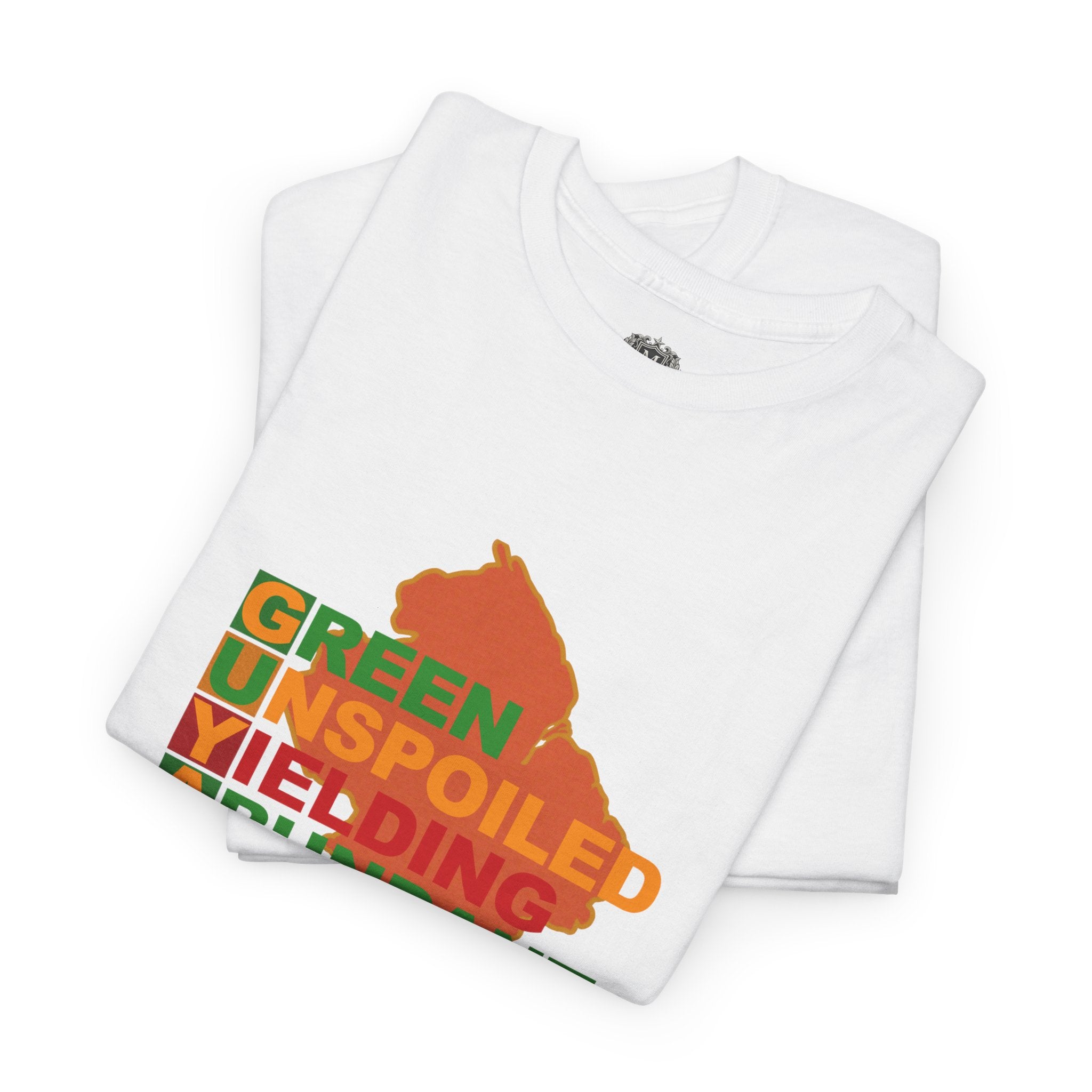 GUYANA Acrostic Design — Patriotic Eco Tee