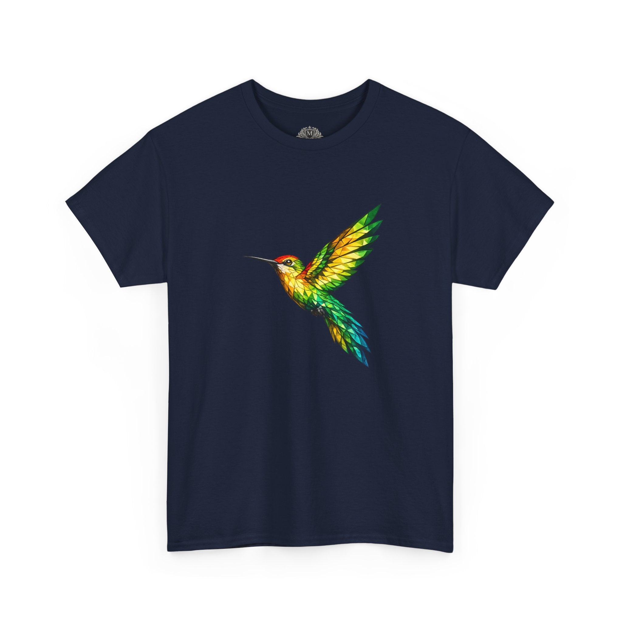 Guyana Rainforest Stained-Glass Hummingbird Tee — Biodiversity & Conservation