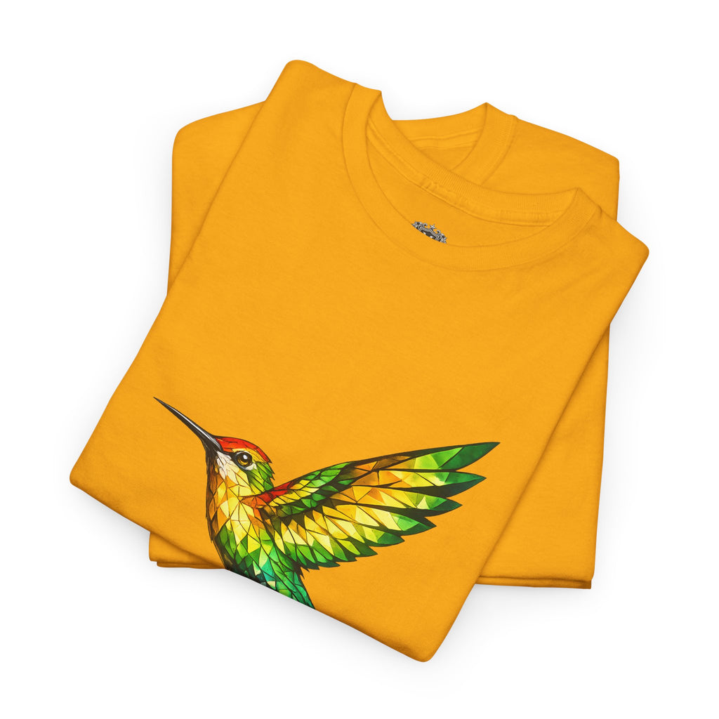 Guyana Rainforest Stained-Glass Hummingbird Tee — Biodiversity & Conservation