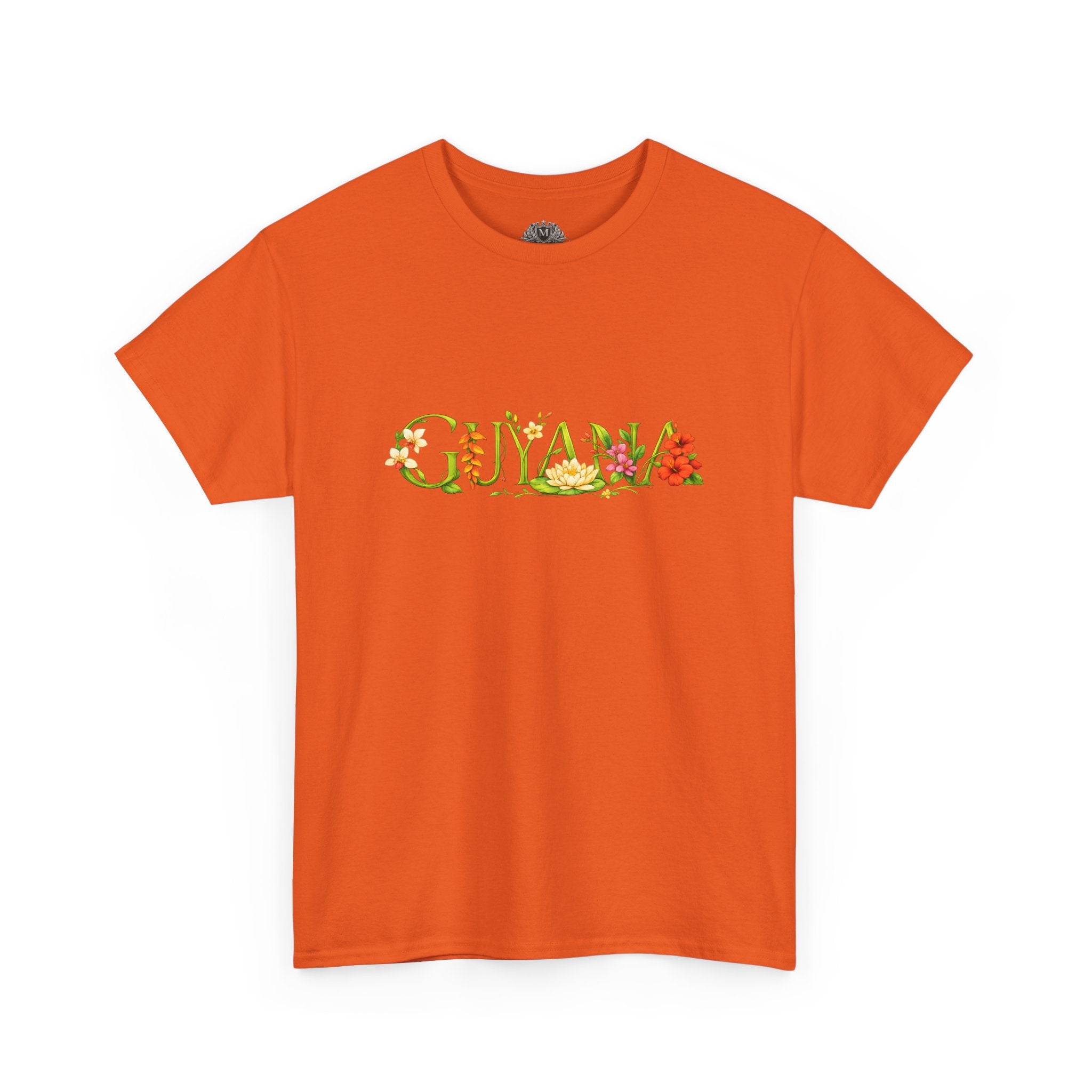 Guyana Floral Tee — Botanical Country Pride T-Shirt