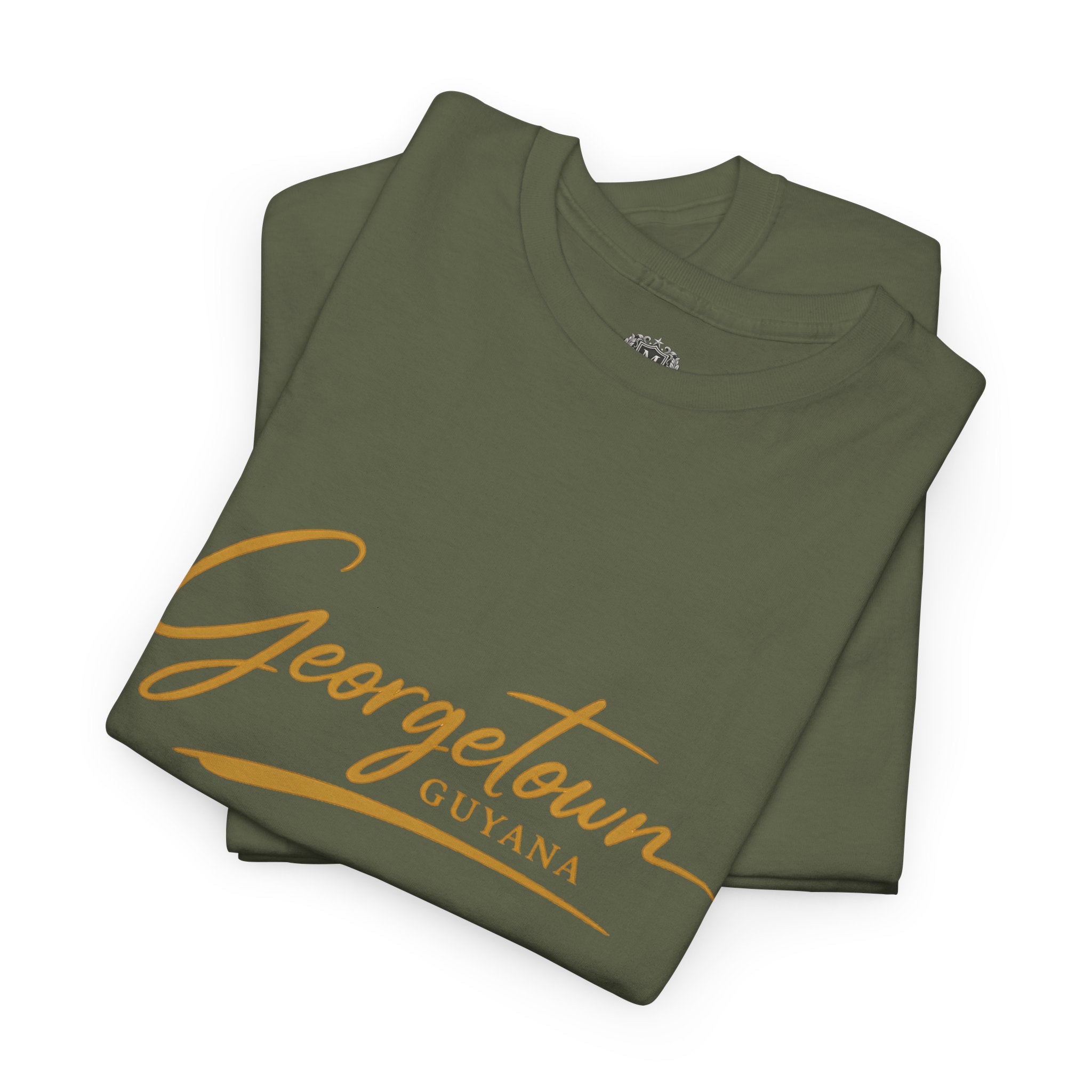 Georgetown Guyana Script Tee – Minimal Design T-Shirt