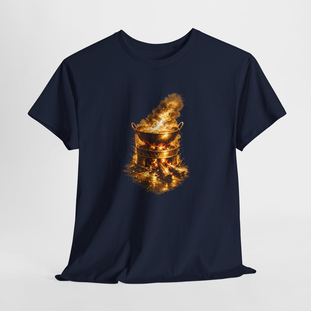 Fireside Cooking Tee — Tribute to Traditional Cooking