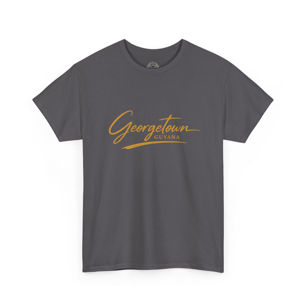 Georgetown Guyana Script Tee – Minimal Design T-Shirt