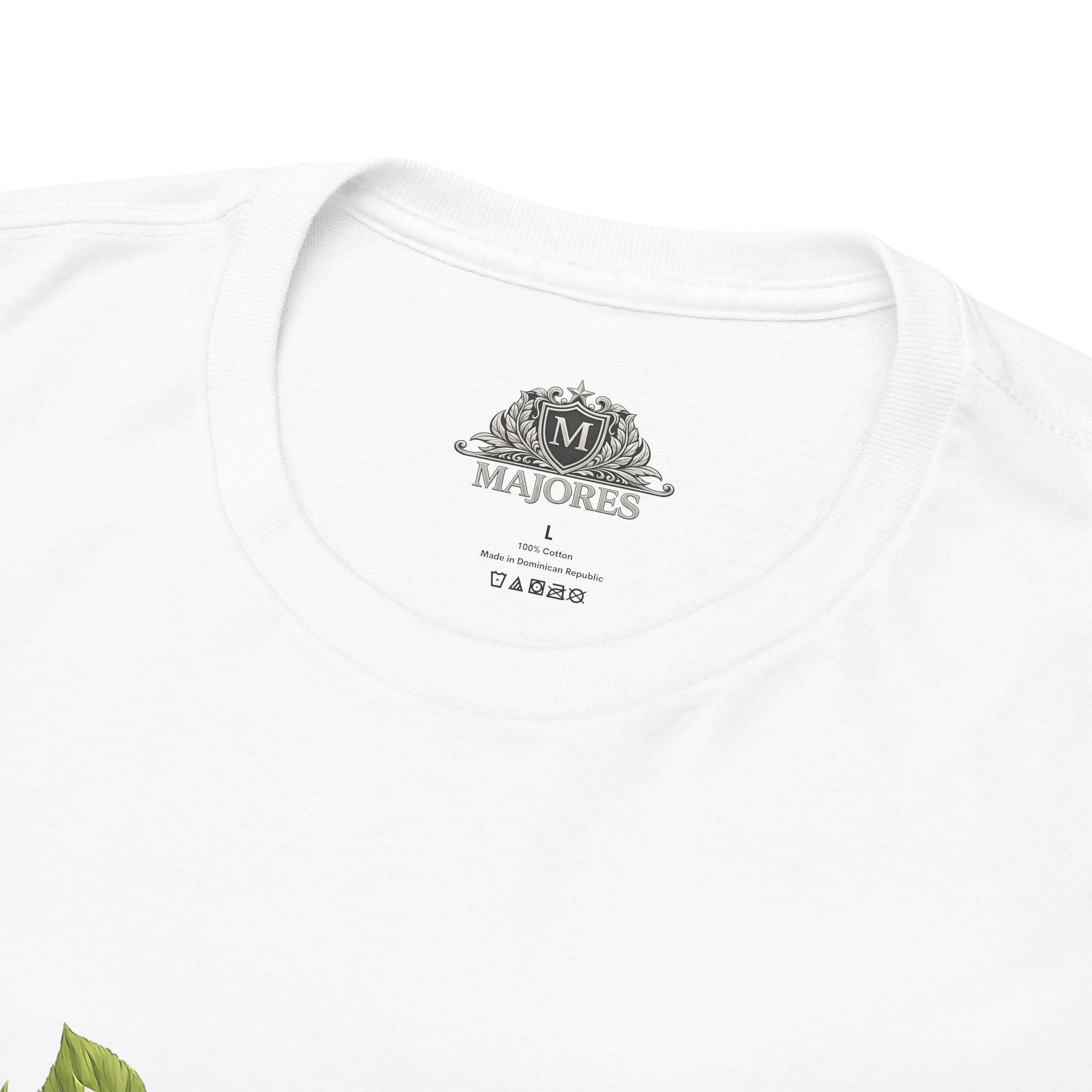 Floral Heart T‑Shirt — Tropical Flower Heart Graphic Tee