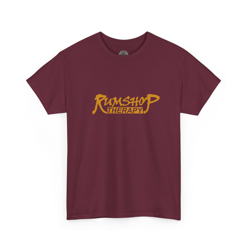 Rumshop Therapy T-Shirt — Caribbean Rum Bar Vibe Graphic Tee