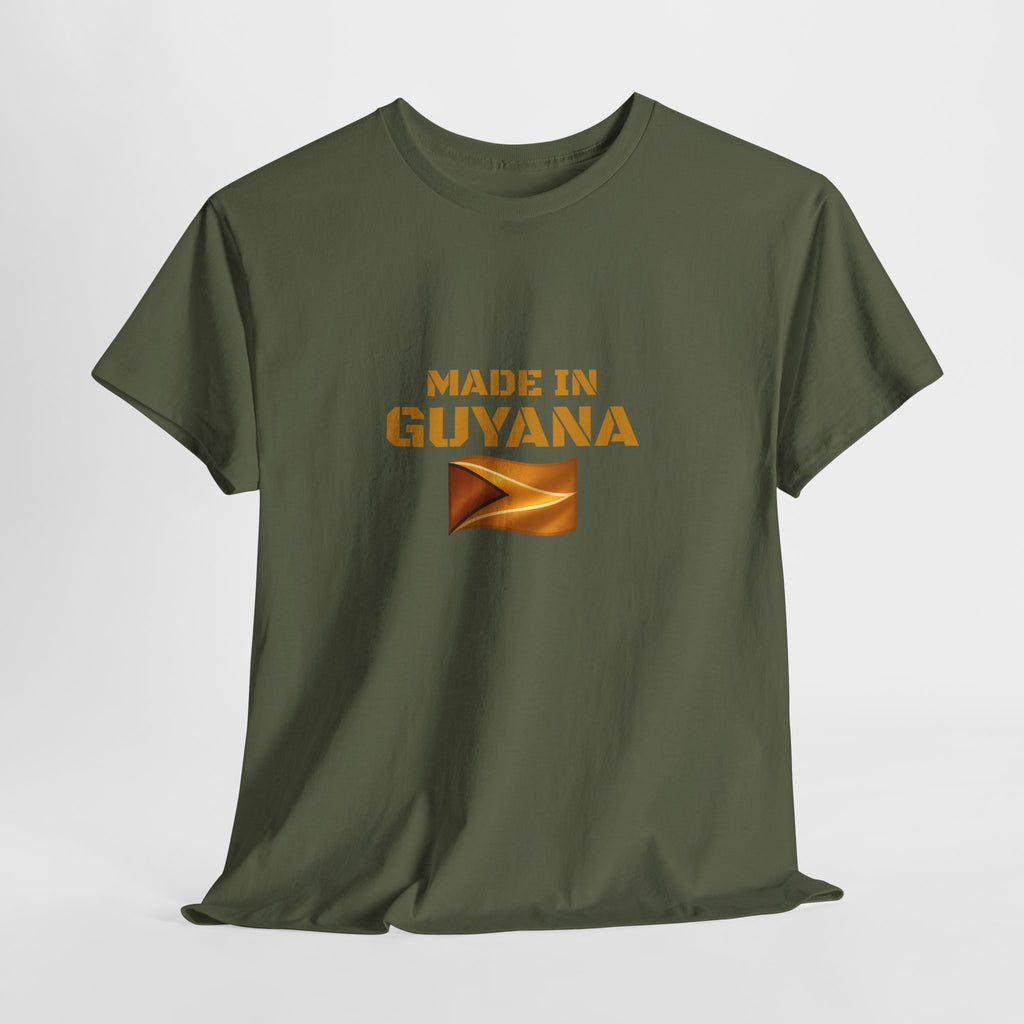 Made in Guyana T-Shirt — Guyana Flag Pride Tee