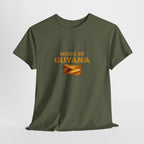 Made in Guyana T-Shirt — Guyana Flag Pride Tee