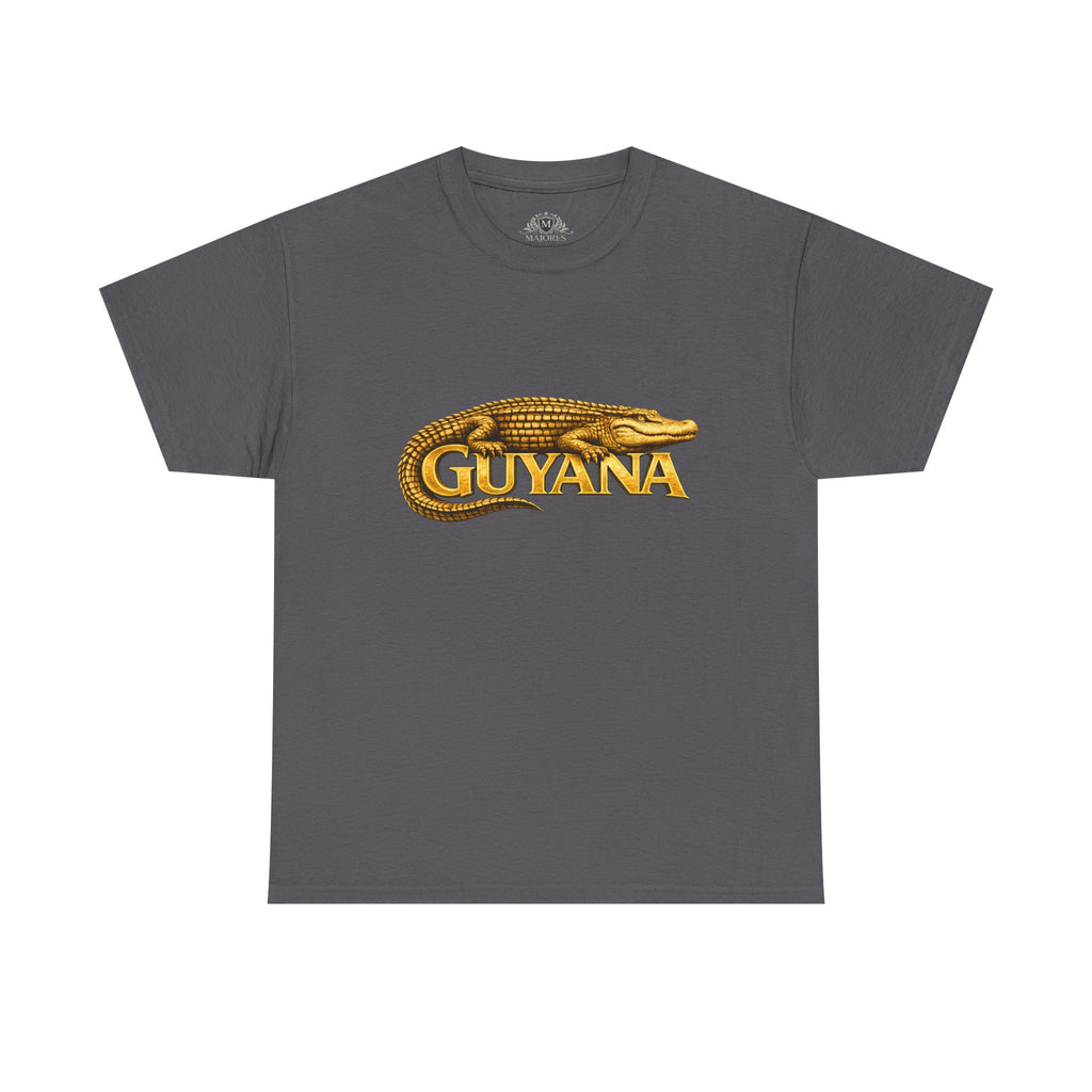 Guyana Golden Caiman Wildlife Graphic T-Shirt — Conservation Pride Tee