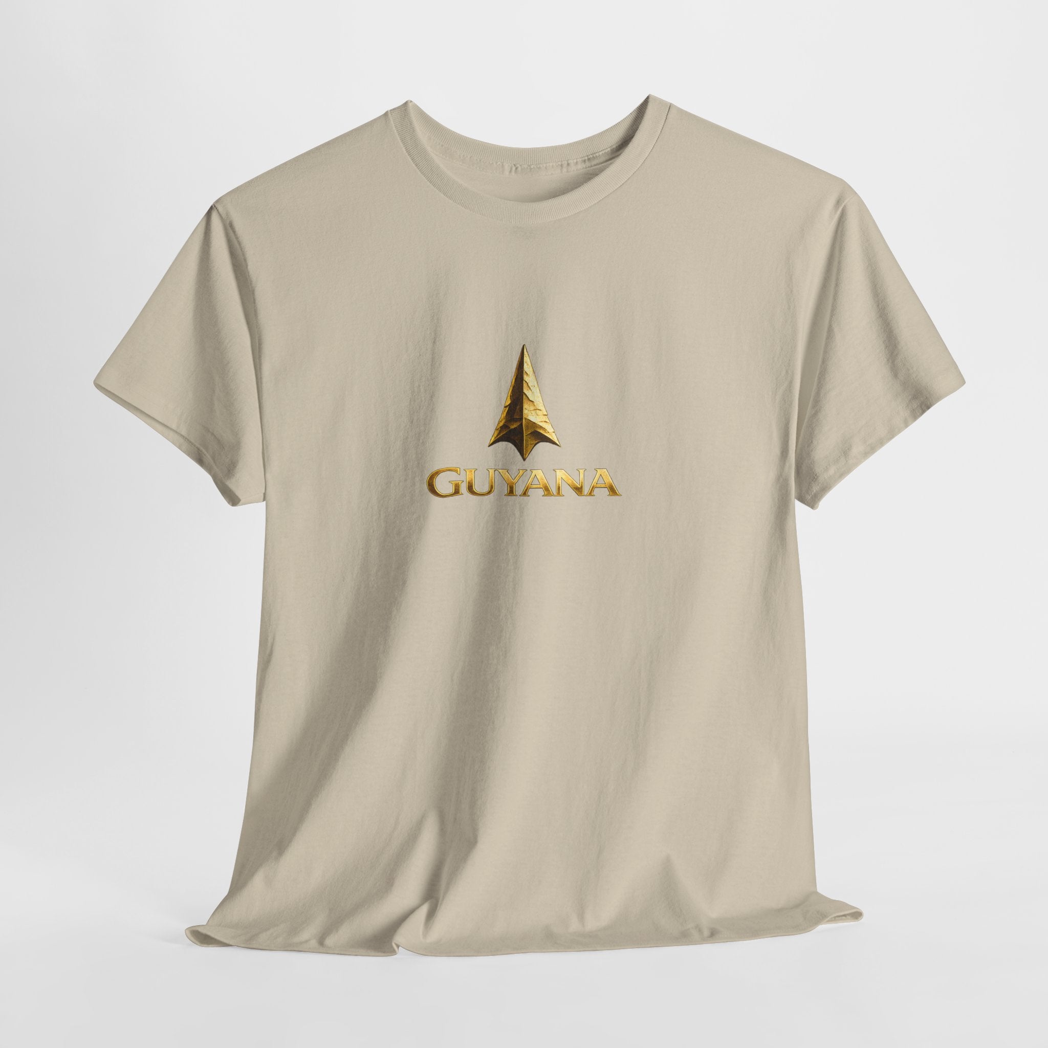 Guyana Golden Arrowhead Tee — Tribute to Indigenous and Strength