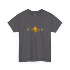 Guyana Heartbeat T-Shirt — ECG Map of Guyana Pride Tee