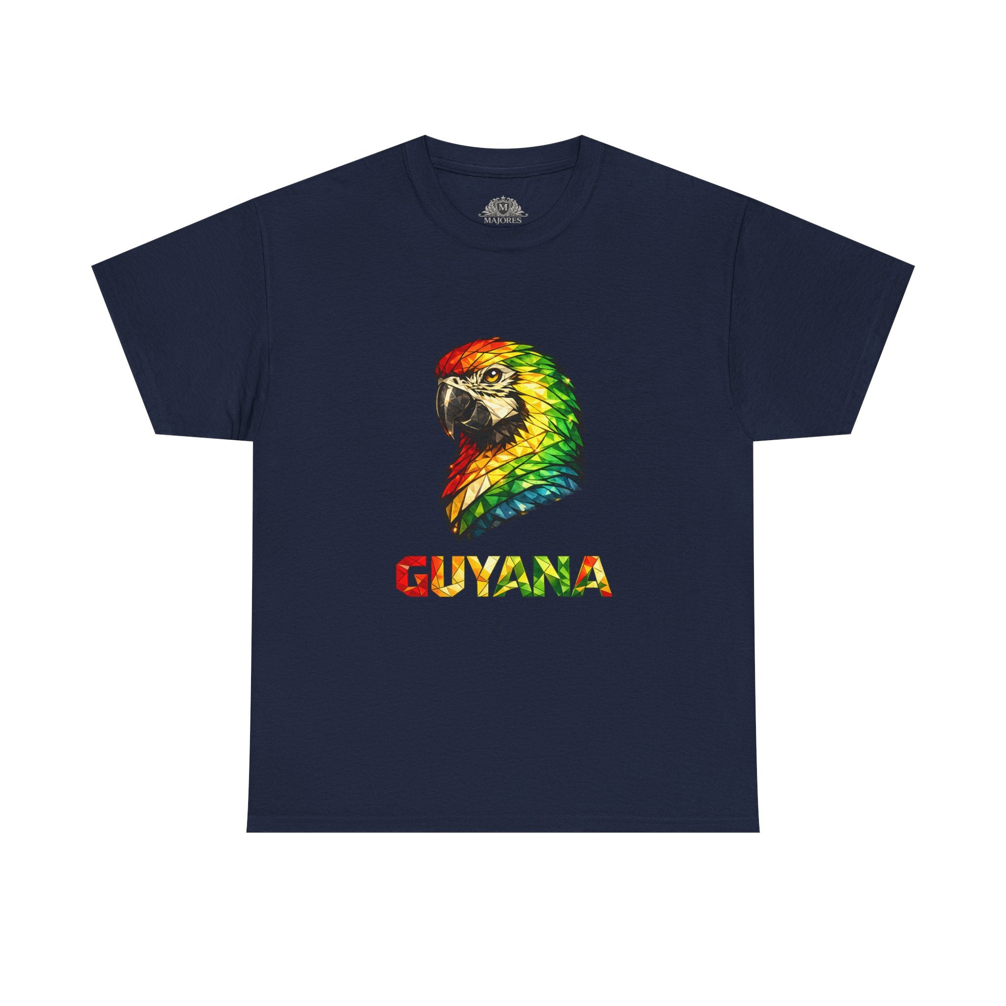 Colorful Tropical Macaw Graphic Tee