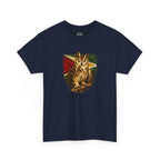 Hunter of the Night - Stripe Owl with Guyana Flag T‑Shirt