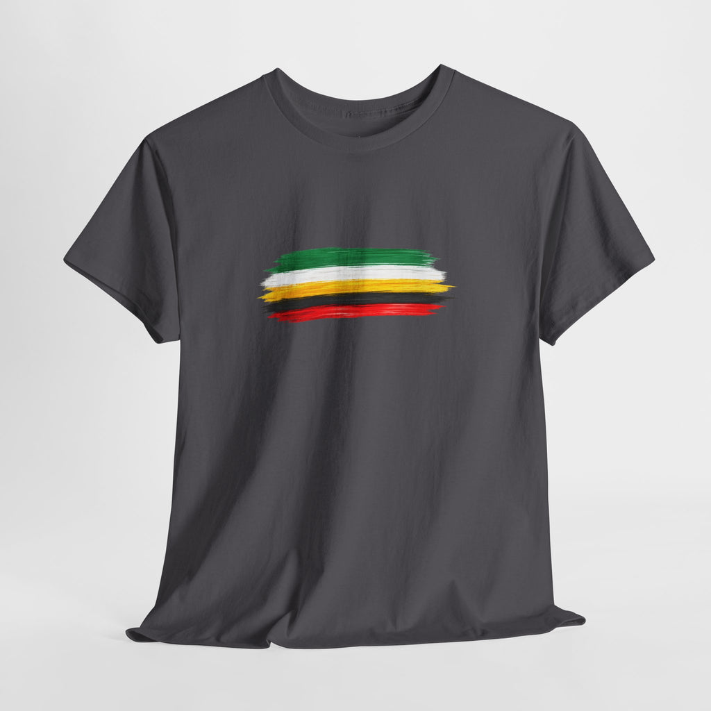 Guyana Flag Brushstroke T-Shirt — Modern Patriotic Pride Tee