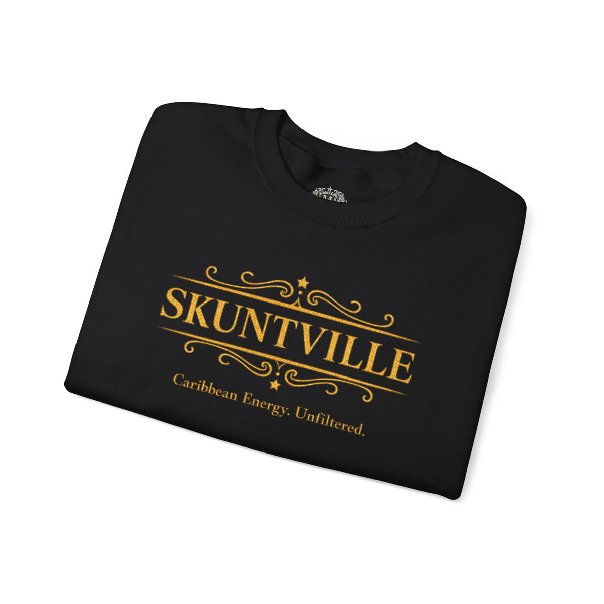 Skuntville Crewneck Sweatshirt — Caribbean Energy Unfiltered
