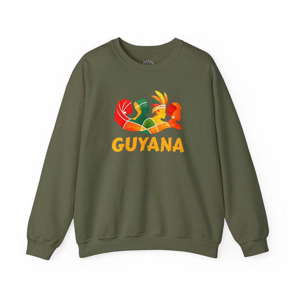 Guyana Strength in Unity Crewneck Sweatshirt