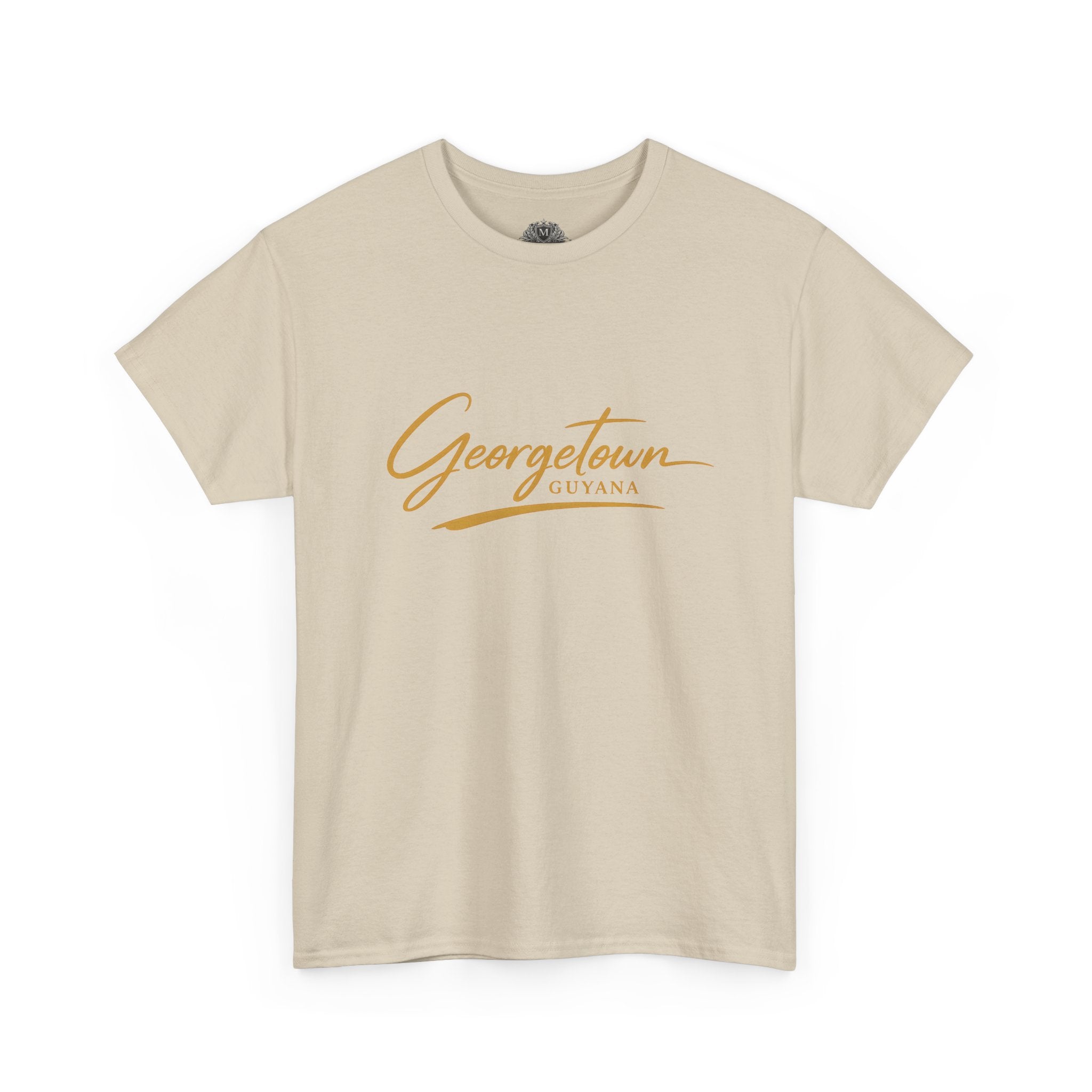 Georgetown Guyana Script Tee – Minimal Design T-Shirt