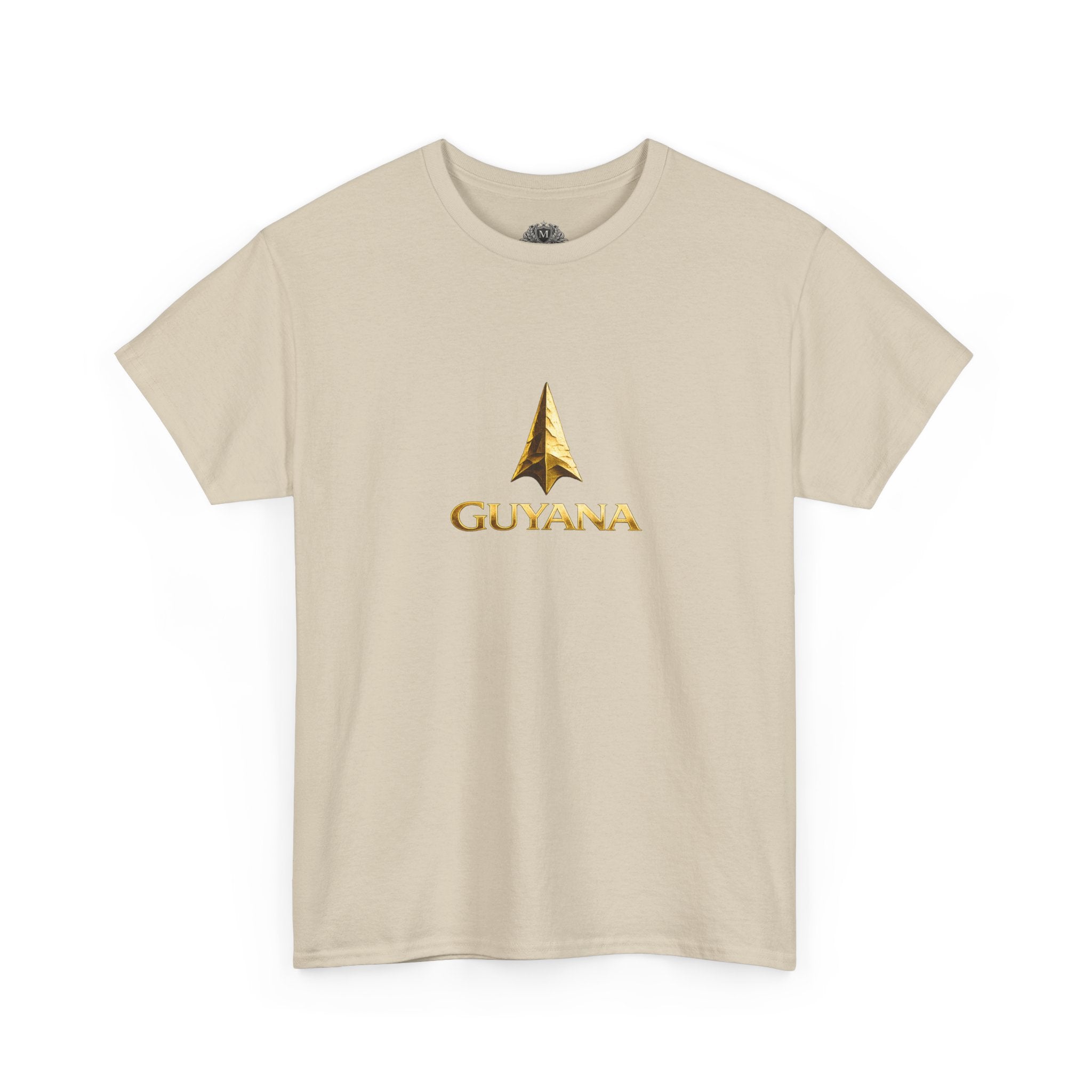 Guyana Golden Arrowhead Tee — Tribute to Indigenous and Strength