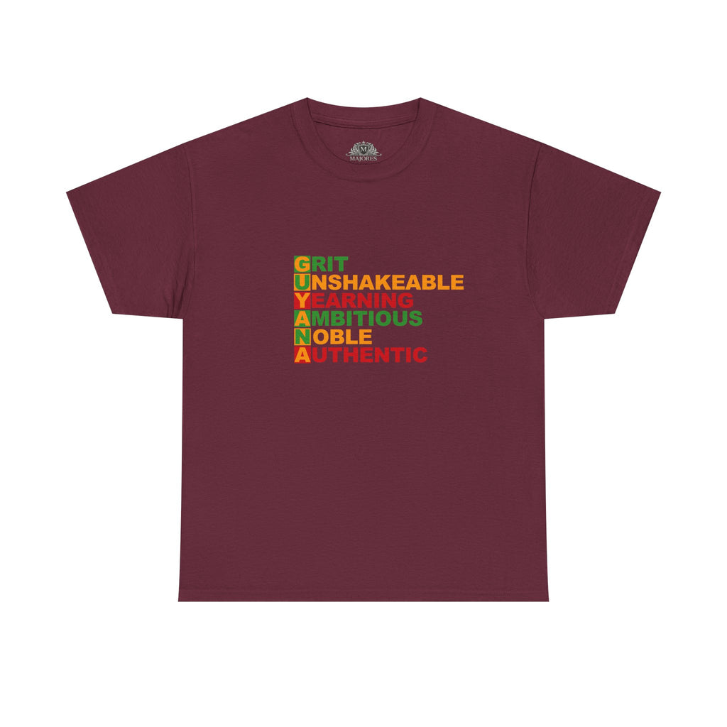 Motivational Guyana Acrostic Tee — Eco Tee
