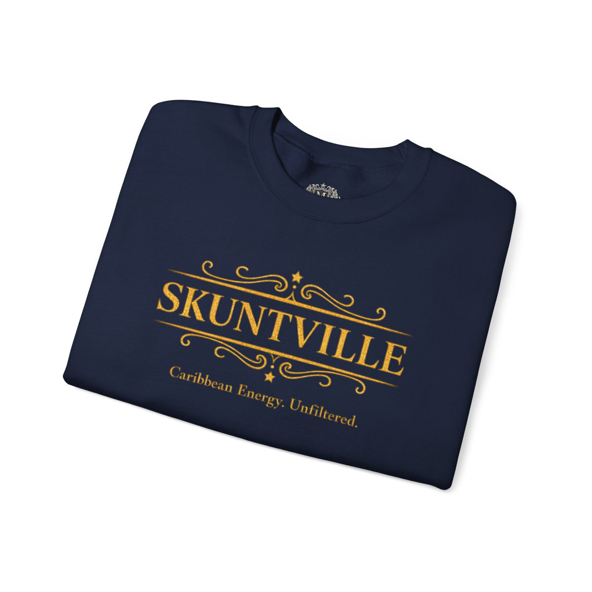 Skuntville Crewneck Sweatshirt — Caribbean Energy Unfiltered