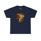 Hunter of the Night - Stripe Owl with Guyana Flag T‑Shirt